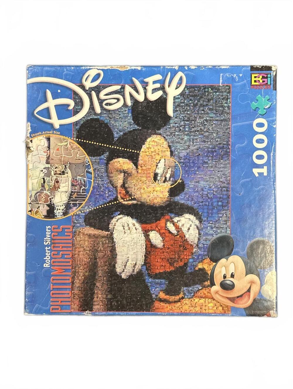 UNCOUNTED Mickey Mouse Photomosaics 1000pc Jigsaw Puzzle
